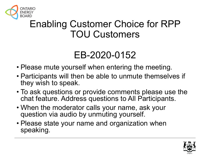 enabling customer choice for rpp tou customers eb 2020