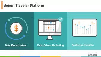 Sojern Traveler Platform  Audience Insights  Data Monetization  Data Driven Marketing  1  Access