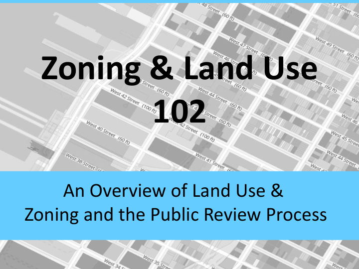 zoning land use 102