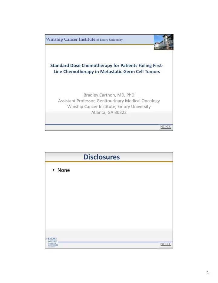 disclosures