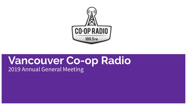 vancouver co op radio