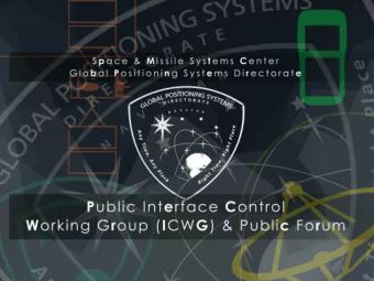 GPS Overview  S P A C E  A N D  M I S S I L E  S Y S T E M S  C E N T E R  1  UNCLASSIFIED  Space