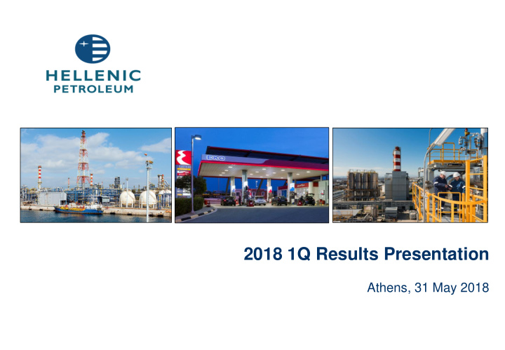 2018 1q results presentation