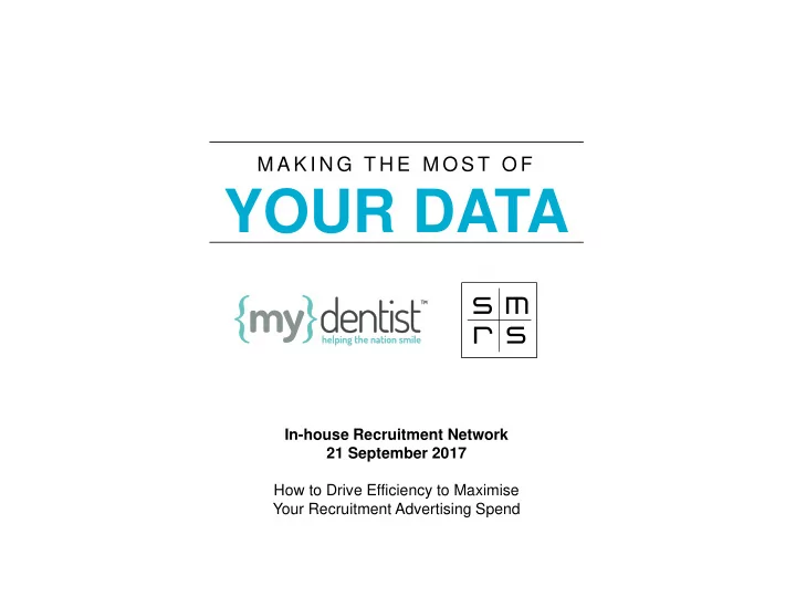 your data