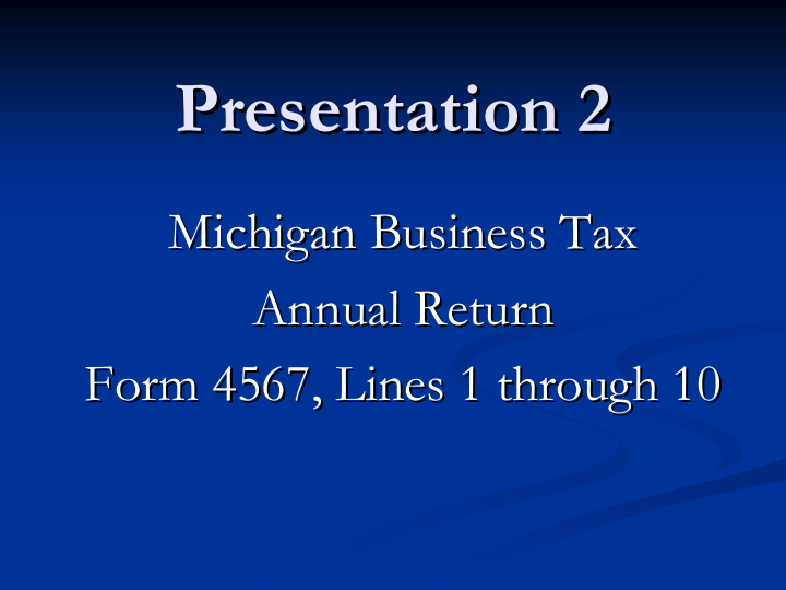 presentation 2 presentation 2