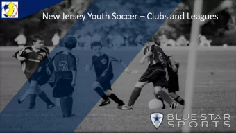 New Jersey Youth Soccer  Clu  lubs and Leagues  Club System Features  Website