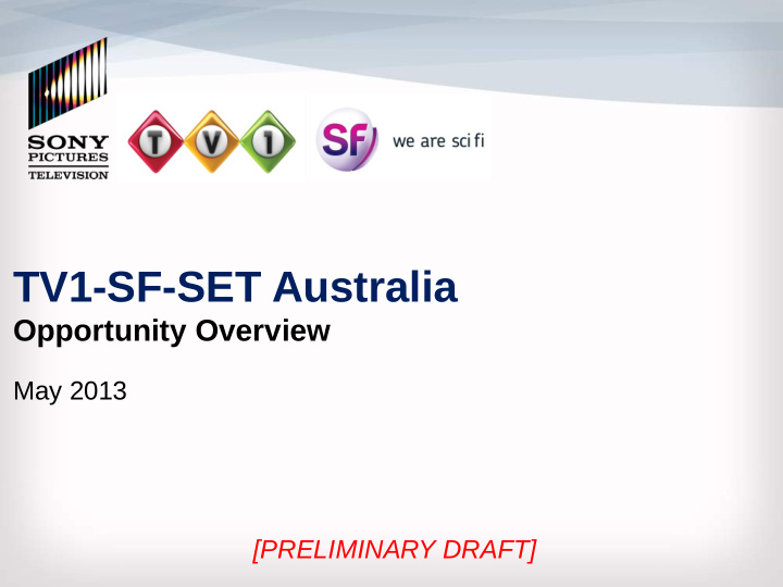 tv1 sf set australia