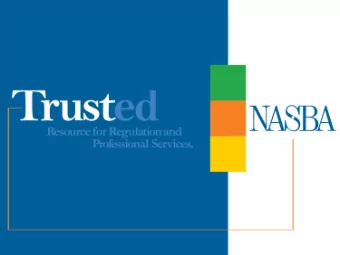 CPE Programs Ted Lodden  Chair, NASBA CPE  Advisory Committee  Topics  Background
