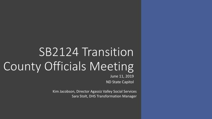 sb2124 transition