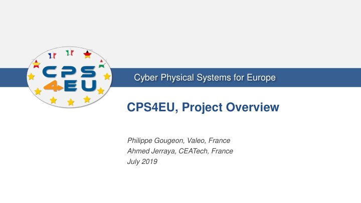 cps4eu project overview