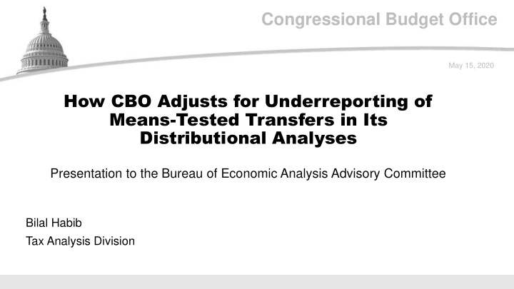 distributional analyses