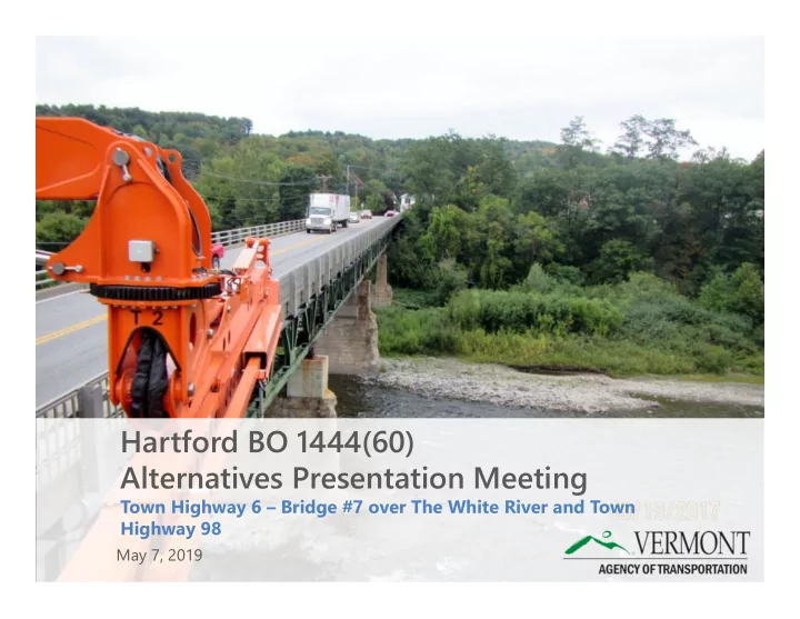 hartford bo 1444 60 alternatives presentation meeting