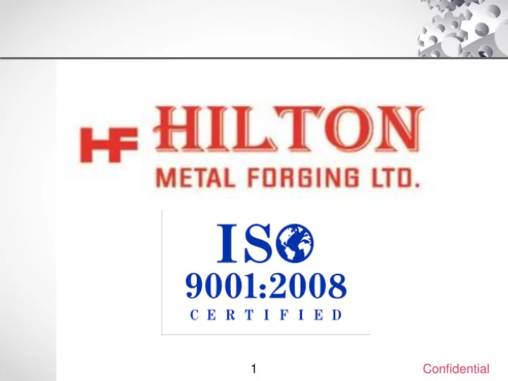 1 confidential company profile