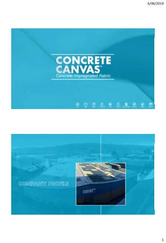 g  1  6/06/2019  WHO ARE CC ?  2004  Idea to create  inflatable  concrete  building for  disaster