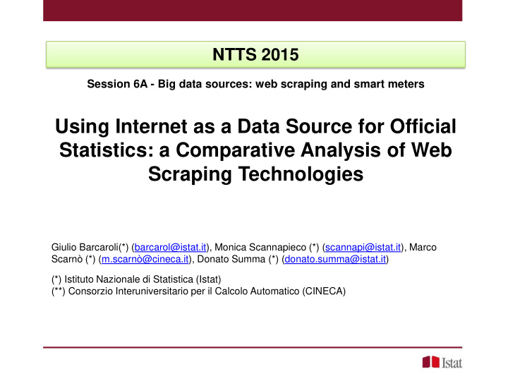 session 6a big data sources web scraping and smart meters