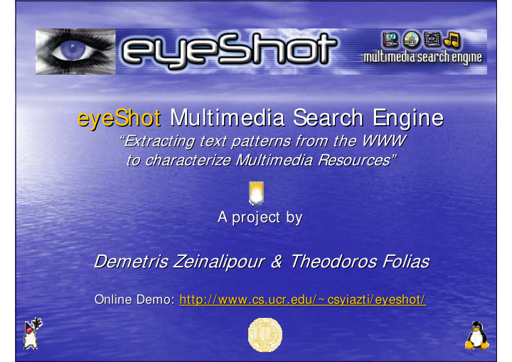eyeshot multimedia search engine multimedia search engine