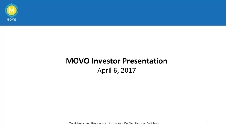 movo investor presentation