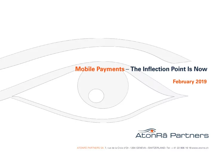 mobile payments certificate