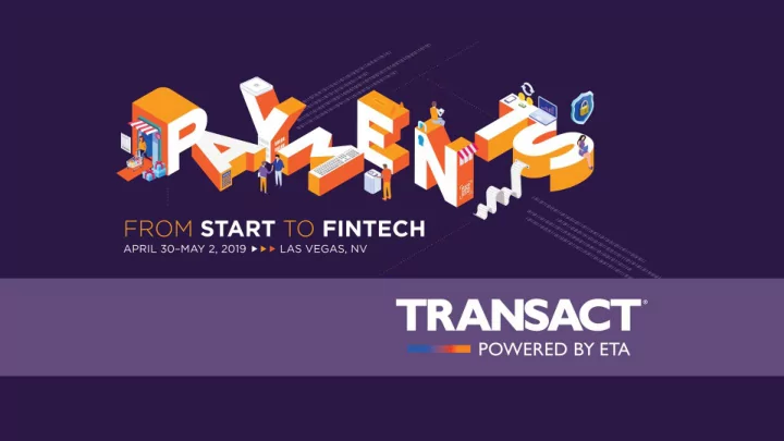 m a in the payments industry current trends presenters