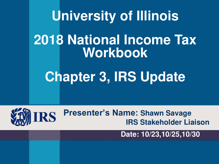 2018 national income tax