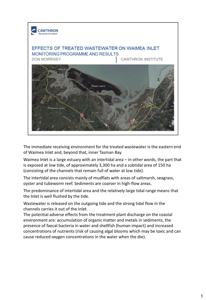 presence of faecal bacteria in water and shellfish human