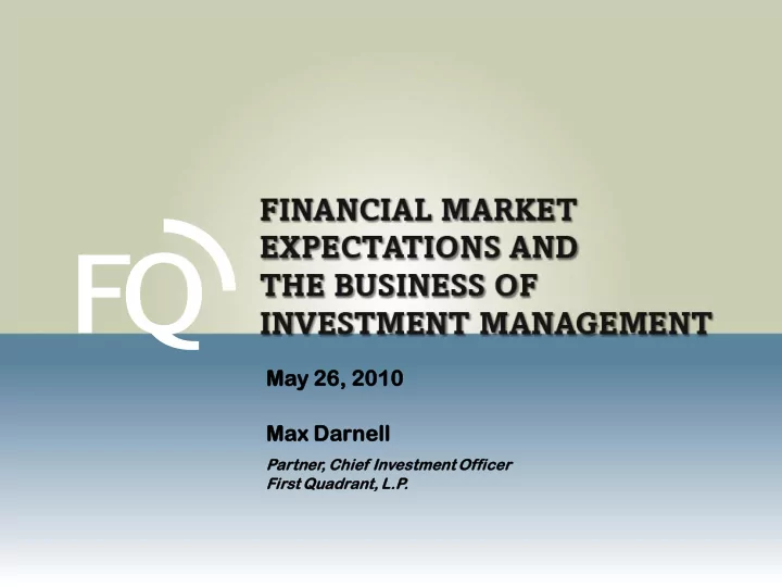 may 26 2010 max darnell