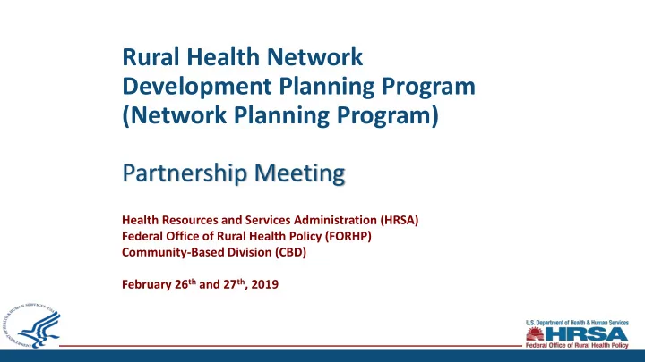 development planning program