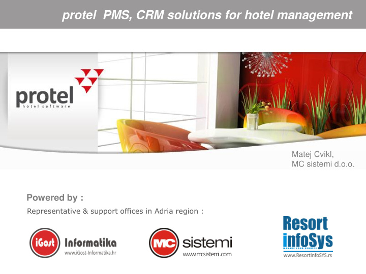 protel pms crm solutions for hotel management