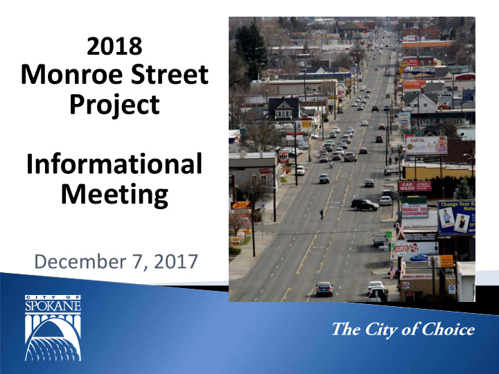 monroe street project informational meeting
