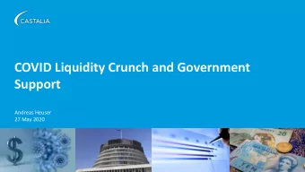 Support  Andreas Heuser  27 May 2020  1  Overview  Systemic Supply Shock from COVID Response  Firms