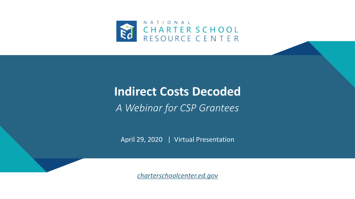 indirect costs decoded