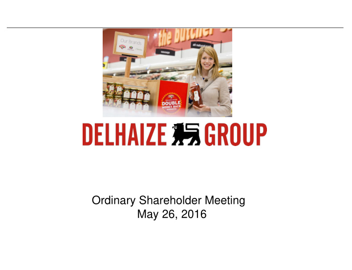 ordinary shareholder meeting may 26 2016 mats jansson