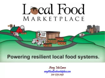 Amy  y McCann  nn  amy  my@localf  ocalfoo  oodmarket  marketpla  place.co  ce.com  541-579  79-319