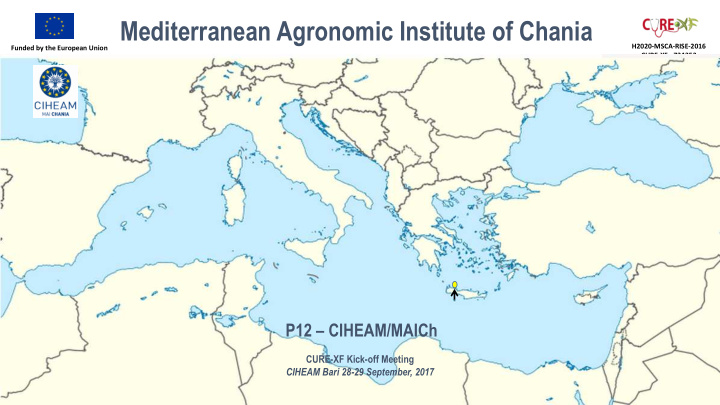 mediterranean agronomic institute of chania