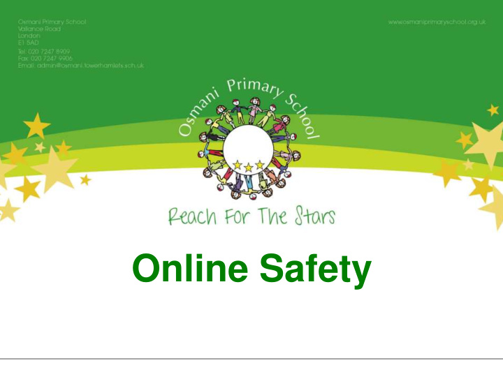 online safety the internet is great