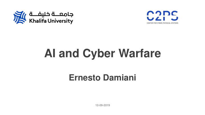 ai and cyber warfare