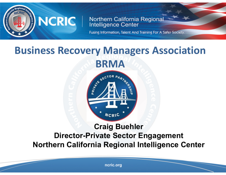 business recovery managers association brma
