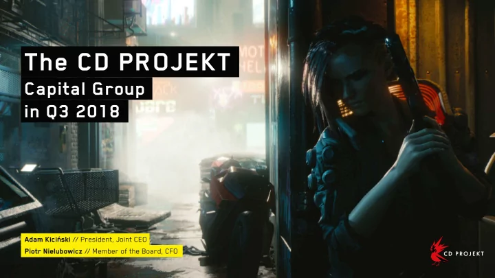 the cd projekt
