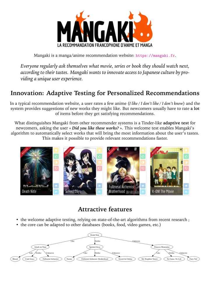 innovation adaptive testing for personalized