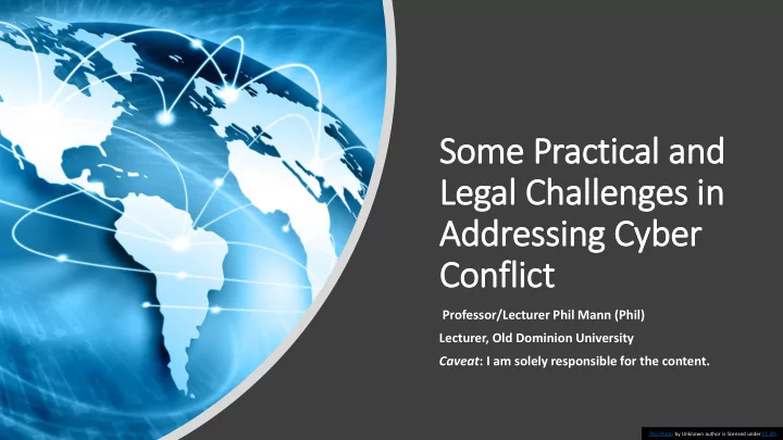 some practical and legal chall llenges in in addressing