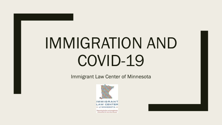 immigration and covid 19