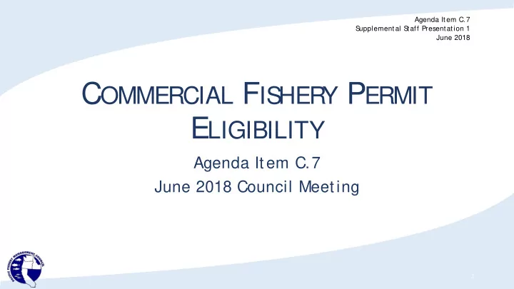 federal permits under council fmps
