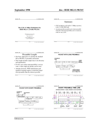 September 1998  doc.: IEEE 802.11-98/315  September, 1998  doc.: IEEE 802.11-98/315  September,