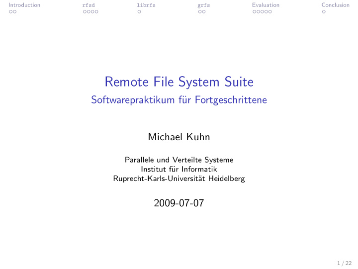 remote file system suite