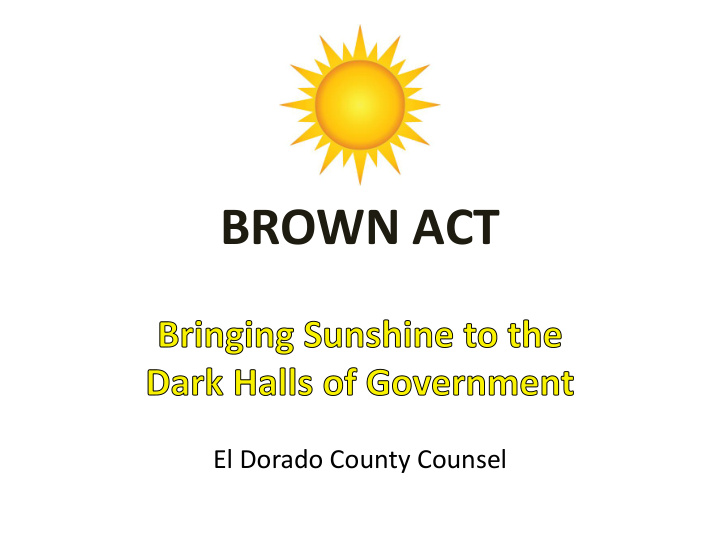 brown act