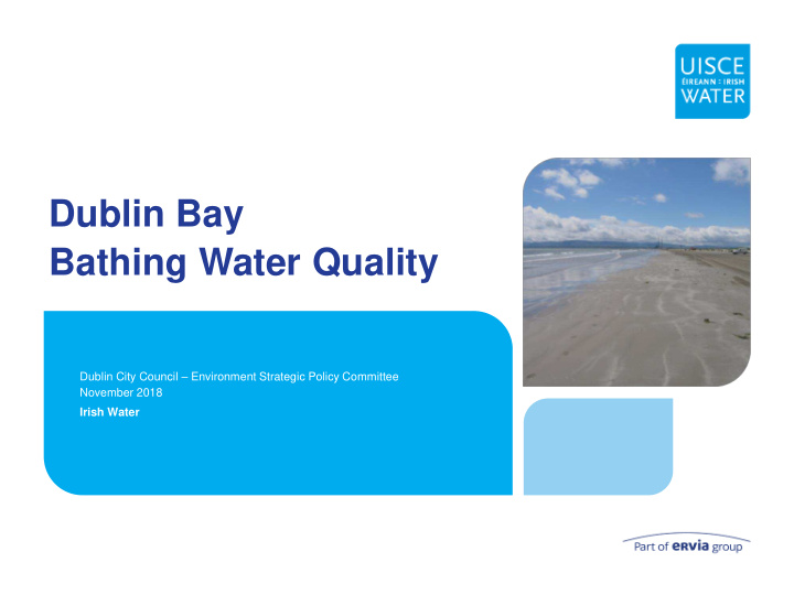 bathing water quality
