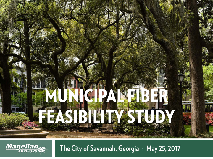 municipal fiber feasibility study