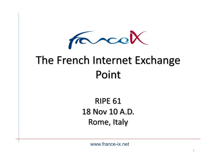 france ix net