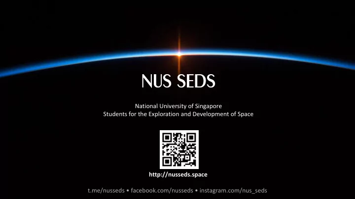 nus us seds seds
