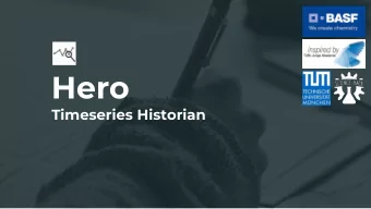 Hero  Timeseries Historian  We are  living  in the world  of Data  2  Without a systematic way to